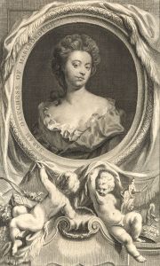 Jacobus Houbraken - 1745 Engraving, Portrait of Sarah Duchess of Marlborough