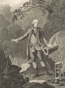 After Pierre De Glimes - 1793 Engraving, Portrait of General Sir George Elliott