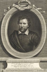 George Vertue after Gerard Honthorst - 1730 Engraving, Benjamin Johnson