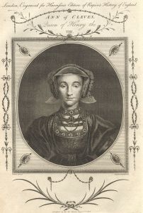 John Goldar (1729-1795) - 1784 Engraving, Ann of Cleves, Queen of Henry the VIII