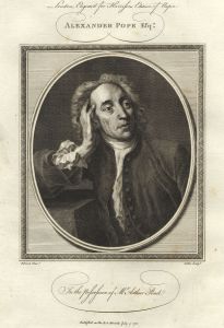 John Goldar (1729-1795) - 1785 Engraving, Alexander Pope