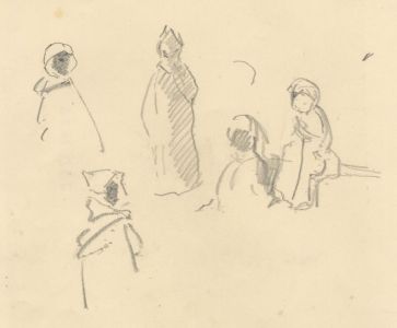 Marcus Adams - Mid 20th Century Graphite Drawing, Collection of Drawings