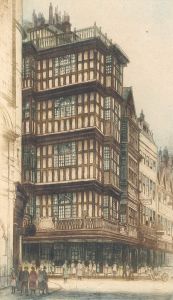 Edward Sharland (1884-1967) - Early 20th Century Etching, Bristol Scene