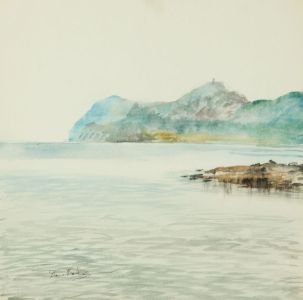 Irene Bache (1901-1999) - Signed 20th Century Watercolour, Mallorca Seascape