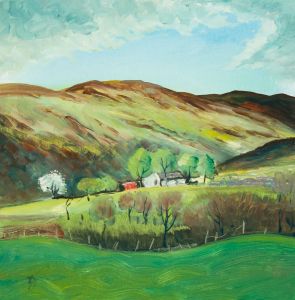 Irene Bache (1901-1999) - 20th Century Oil, Scotland in Spring