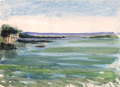 Irene Bache (1901-1999) - Signed 20th Century Watercolour, Seascape