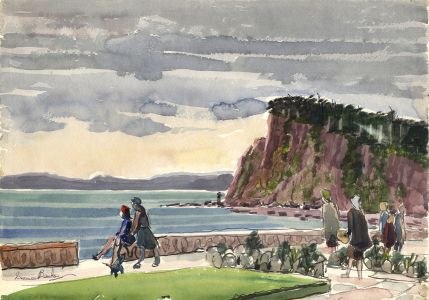 Irene Bache (1901-1999) - Signed 1953 Watercolour, Teignmouth
