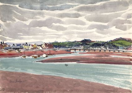 Irene Bache (1901-1999) - Signed 1953 Watercolour, Teignmouth