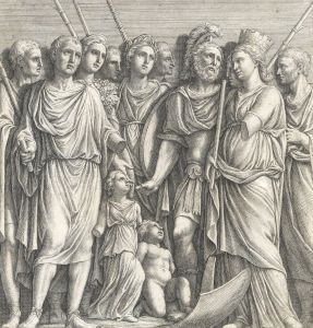 18th Century Engraving - Classical Sculptures