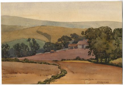 Henry P. Stevens - Signed Early 20th Century Watercolour, Rural Landscape