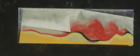 Set of 6 Mid 20th Century Mixed Media - Abstract Compositions