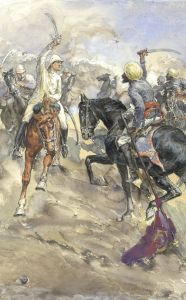 William Rainey (1852-1936) - Watercolour with Pen, A Hero of the Mutiny