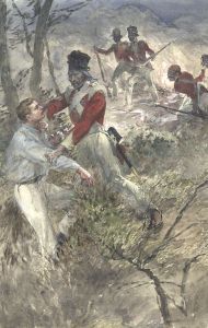 William Rainey (1852-1936) - Watercolour with Pen, A Hero of the Mutiny