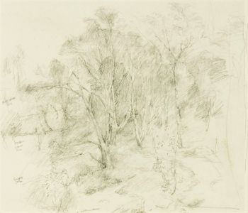 Maurice Feild (1905-1988) - Mid 20th Century Graphite Drawing, Landscape