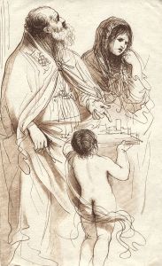 Francesco Bartolozzi (1727-1815) After Guercino - Etching, St Prosper