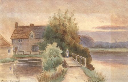 Christian Masters - Late 19th Century Watercolour, On the Kennet