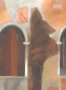 Jennifer Semmens - Signed 1997 Mixed Media, Italian Siesta