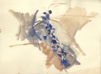Birgit Skiold (1923-1982) - Mixed Media, Abstract Composition