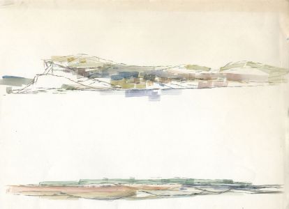Birgit Skiold (1923-1982) - Watercolour, Abstract Compositions