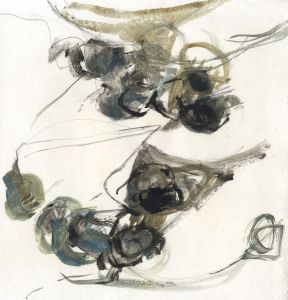 Birgit Skiold (1923-1982) - Mid 20th Century Gouache, Abstract Forms