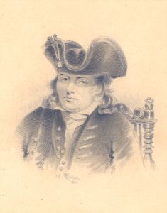 H. Collins - Signed 1841 Graphite Drawing, Portrait of a Gentleman