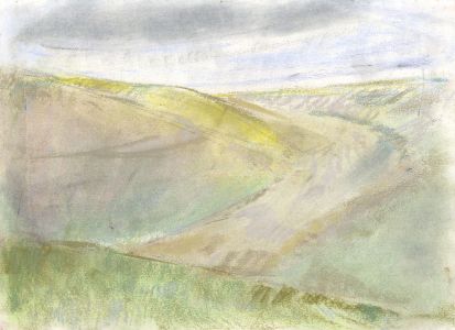 Gilbert Adams FRPS (1906-1996) - Mid 20th Century Pastel, Landscape