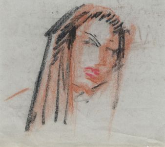 Gilbert Adams FRPS (1906-1996) - Mid 20th Century Pastel, Portrait