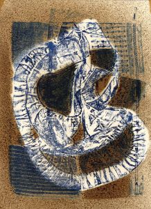 Contemporary Mixed Media - Abstract Composition
