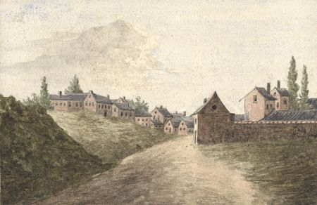 Jean Jacques Haakman - Late 19th Century Watercolour, Environs de Bruxelles