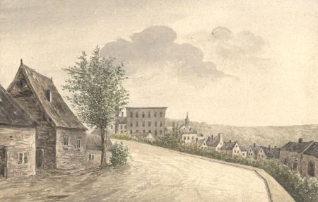 Jean Jacques Haakman - Late 19th Century Watercolour, Environs de Bruxelles