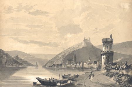 Jean Jacques Haakman - Late 19th Century Watercolour, Lake Bled
