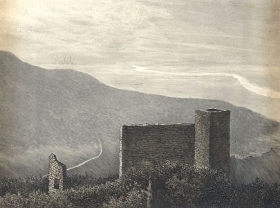 Jean Jacques Haakman - Late 19th Century Watercolour, Ruins in a Landscape