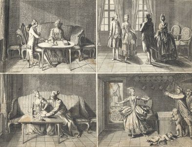 Daniel Chodowieki - 1773 Album of Engravings: On JB Basedow's Elementary Work