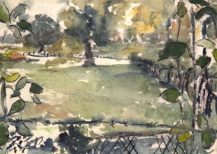 Peter Stilwell - 1970 Mixed Media, Park View