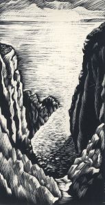 Guy Seymour Warre Malet (1900-1973) - Mid 20th Century Scratchboard, Cove