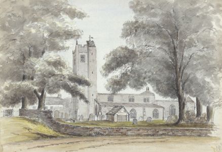 Attributed John Samuel Bowles - Mid 19th Century Watercolour, Kirklington