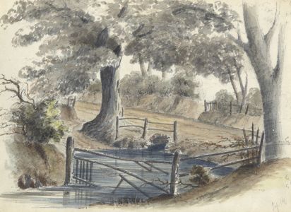 Attributed John Samuel Bowles - Mid 19th Century Watercolour, Kirklington