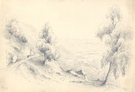 Attributed John Samuel Bowles - Mid 19th Century Graphite Drawing, Malvern