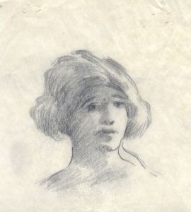 Henry P. Stevens - Set of Three Early 20th Century Graphite Portrait Studies