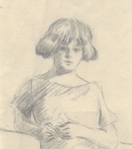 Henry P. Stevens - Set of Two Early 20th Century Graphite Portrait Studies