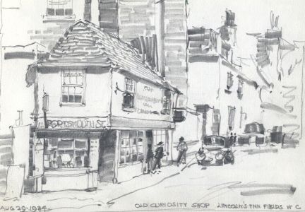 George William Collins (1863-1949) - c. 1936 Album, Sketchbook