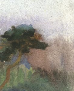 Arthur Ellis (1856-1918) - Late 19th Century Watercolour, Tree View