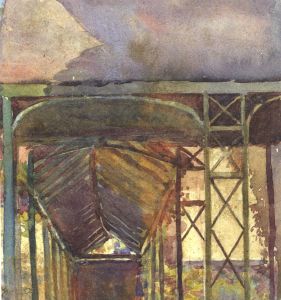 Arthur Ellis (1856-1918) - Late 19th Century Watercolour, Building View
