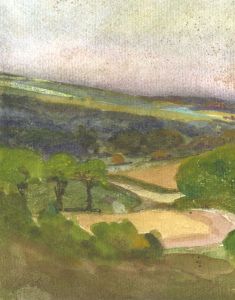 Arthur Ellis (1856-1918) - Late 19th Century Watercolour, Landscape View