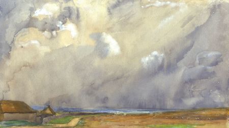 Arthur Ellis (1856-1918) - Late 19th Century Watercolour, Rural Landscape
