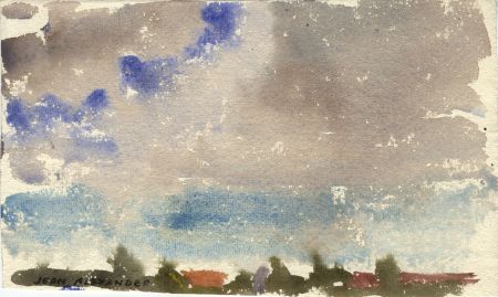 Jean Dryden Alexander (1911-1994) - Pair of Watercolours, Landscapes