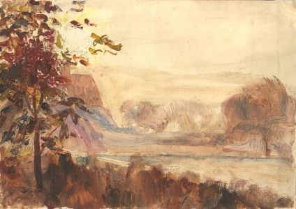 Jean Dryden Alexander (1911-1994) - Set of 3 Mixed Media, Landscapes