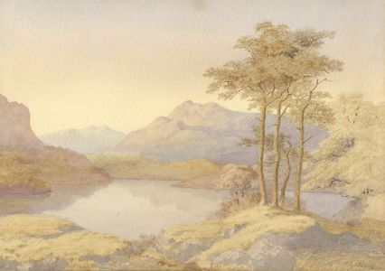 G. Bartlett - Signed Late 19th Century Watercolour, Mountain Landscape