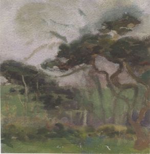 Arthur Ellis (1856-1918) - Late 19th Century Watercolour, Forest Landscape