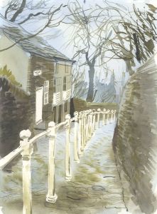 Robert T. Blayney (1929-2016) - Mid 20th Century Watercolour, Lane View